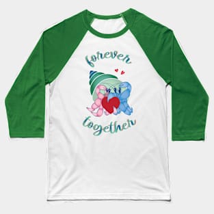 Forever Together Hermit Crab Baseball T-Shirt